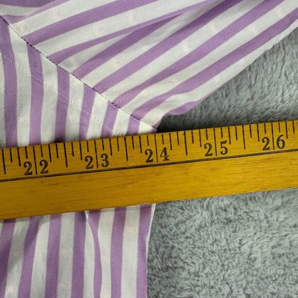 Robert Graham Stripped Long Sleeve Dress Shirt Men’s Size XL - Picture 5 of 11